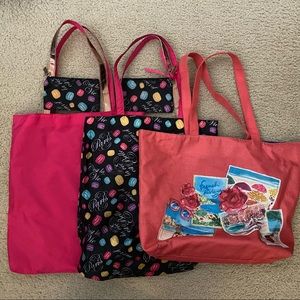 BUNDLE! 3 Lancôme tote bags